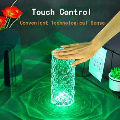 LED Crystal Table Lamp